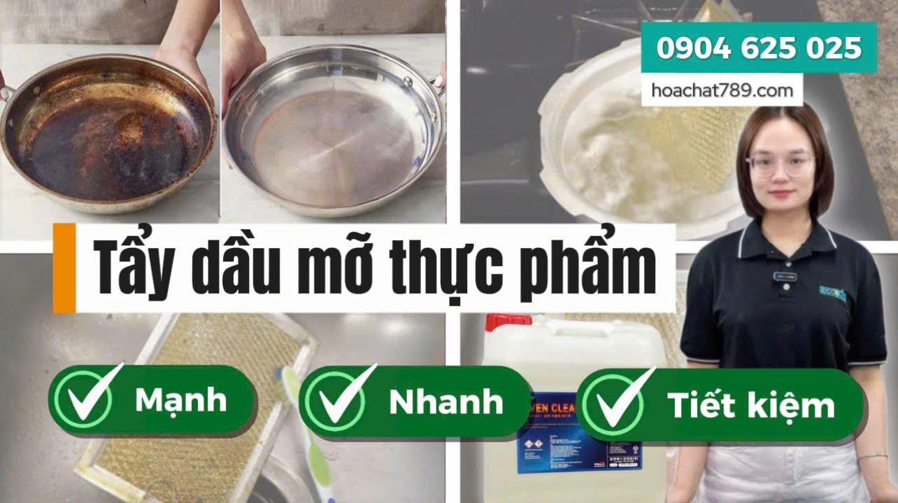 Oven Cleaner Hàn Quốc – Chất Tẩy Dầu Mỡ Công Nghiệp Hiệu Quả Cho Nhà Bếp
